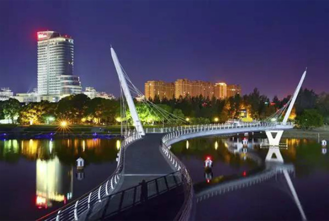 浙江臺州永寧人行景觀橋項目